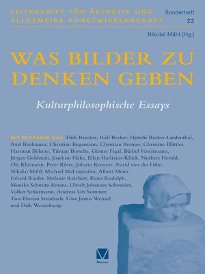 cover image of Was Bilder zu denken geben